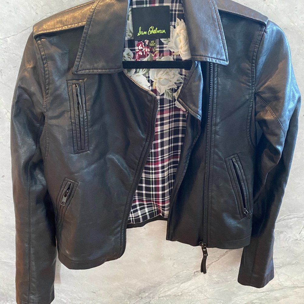 Sam Edelman Black Leather Jacket
